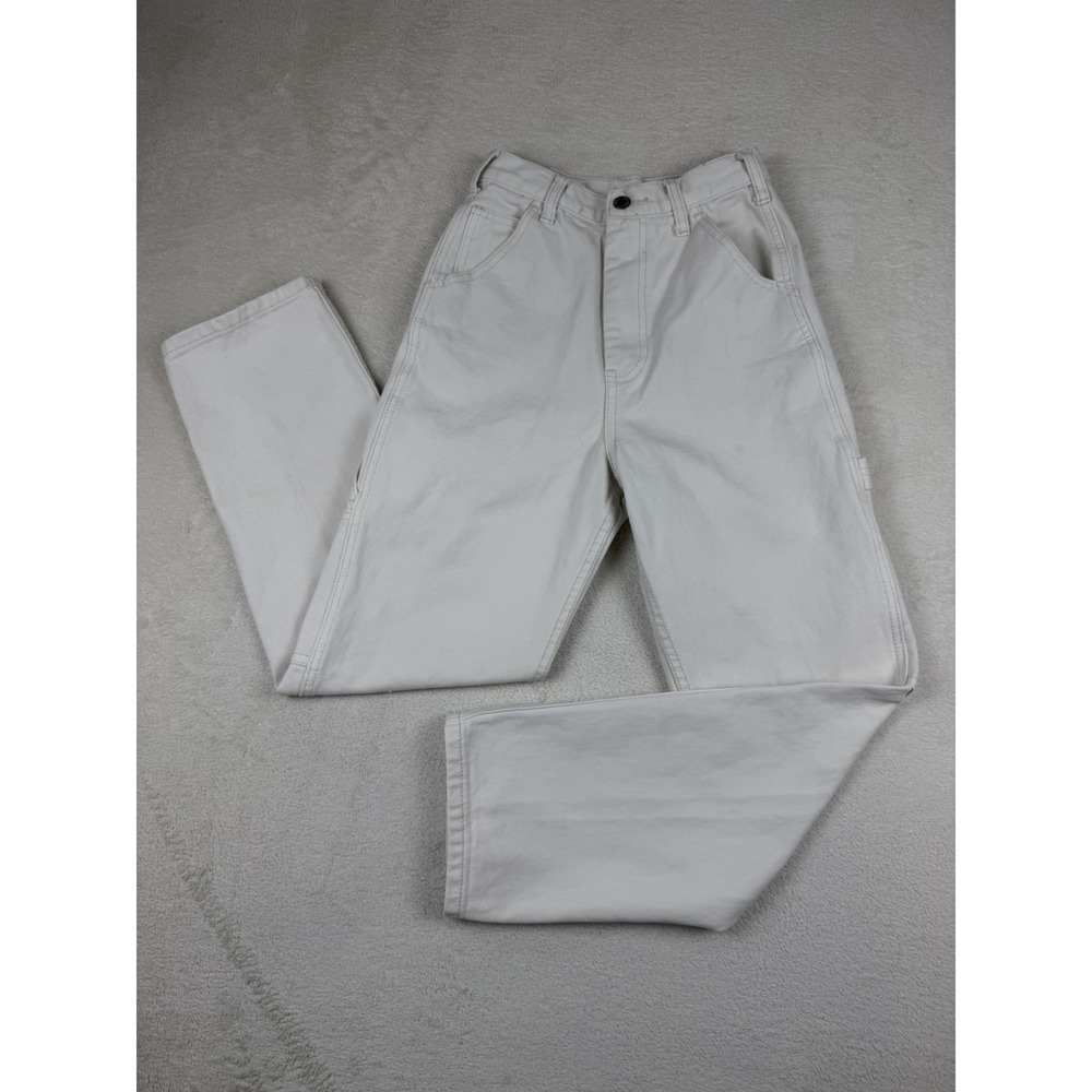 John Galt/Brandy Melville‎ RR090-03 Carpenter Pants Size Small White